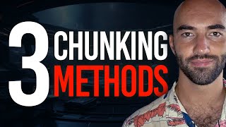 Semantic Chunking  3 Methods for Better RAG [upl. by Ellimaj330]