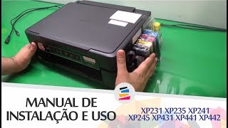 Tutorial  Instalação e Uso Epson XP231 XP235 XP241 XP245 XP431 XP441 XP442 e Similares  SULINK [upl. by Hsepid]