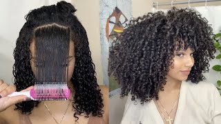 How To Denman Wash n Go Routine for Defined Curls [upl. by Felty]