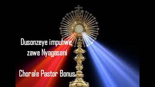 Dusonzeye impuhwe zawe Nyagasani by Chorale Pastor Bonus [upl. by Ashraf]