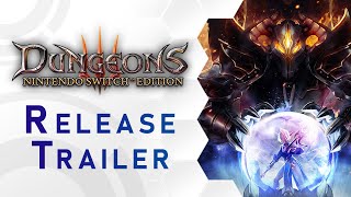 Dungeons 3  Nintendo Switch Edition  Release Trailer US [upl. by Amilb]