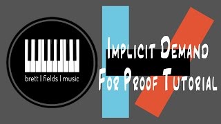 Implicit Demand For Proof Piano Tutorial  TwentyOnePilots [upl. by Lynnette]