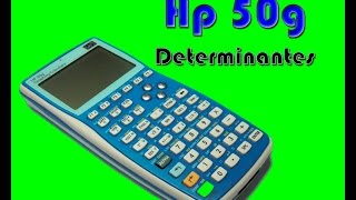 Como calcular un determinante con la Hp 50g [upl. by Anat]