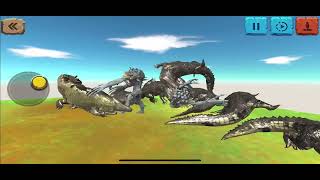 3 scourges vs purrusaurus’sanimal revolt battle simulator [upl. by Esinal]