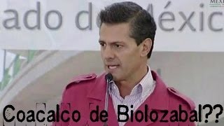 Peña Nieto en Coacalco NO PUEDE DECIR Berriozábal [upl. by Kciredor700]