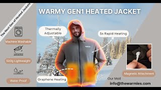 Warmy Gen1 Battery Heated Jacket [upl. by Pamella]