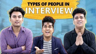 Types of People in An Interview  indians During Interview  Shetty Brothers [upl. by Nadda]