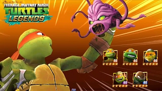 4 Krang BOSSES VS Orange Team  TMNT Legends [upl. by Esil]