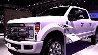 2018 Ford F350 Super Duty Platinum Preview [upl. by Eniawtna941]