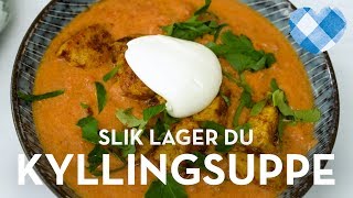 Norges mest populære kyllingsuppe  hot kyllingsuppe  TINE Kjøkken [upl. by Weig]