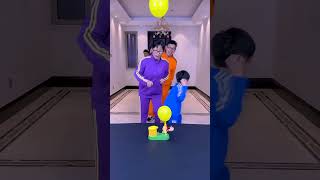 The balloon blowing challenge is so exciting save it for later   Funny Party Game [upl. by Ydnagrub629]