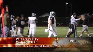 Prep Football  Watsonville High vs Pajaro Valley High [upl. by Ohcamac14]