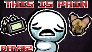 The binding of Isaac challenge that BROKE ME Day2 [upl. by Aerona812]