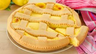 CROSTATA AL LIMONE Ricetta Facile  Fatto in casa da Benedetta [upl. by Shipman]