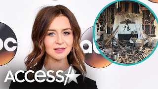 Greys Anatomy Star Caterina Scorsone SAVES Her 3 Kids In House Fire [upl. by Hermia34]