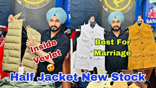 Inside Velvet Full Warm Half Jacket  Nehru Jacket  Ms Collection  Price Shocking  9855210398 [upl. by Hgielrak975]