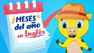 Meses del Año en Inglés  Los Meses del Año en Inglés para Niños [upl. by Beaufert]