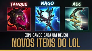 EXPLICANDO OS NOVOS ITENS DO LOL 28 ADICIONADOS 16 REMOVIDOS E 2 ANTIGOS QUE RETORNARAM [upl. by Heid751]