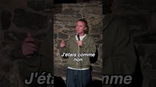 La monogamie 😂 standup joke humour montreal standupcomedy montréal sketch quebec shorts [upl. by Wickner]