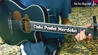 Cinta Pantai Merdeka  JINBARA  Fingerstyle cover  Faiz Fezz [upl. by Omrellig]