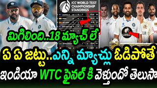 Analysis On WTC 2025 Finals Probability For TeamsIndiaAustraliaNew ZealandSri LankaWTC 2025 [upl. by Angel]