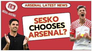 Arsenal latest news Sesko transfer progress  Osimhen links  Remembering Reyes  Nwaneris chance [upl. by Sillek685]