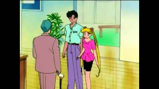 Sailor Moon  Japanese quotNative English Speakersquot in Episode 108 [upl. by Harimas]