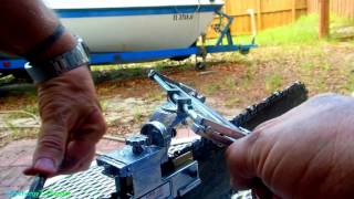 Granberg ChainSaw Sharpener 1st time using it [upl. by Euqinahc]