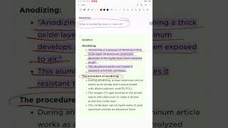 What is anodizing done in case of anodizing corrosionprotection corrosion corr [upl. by Assirt]