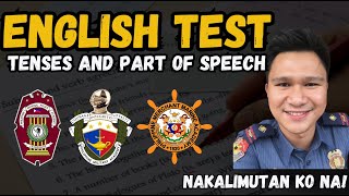 ENGLISH MOCK EXAM  PNPA PMA PMMA MAAP NAPOLCOM Civil Service Exam Reviewer [upl. by Meehaf]