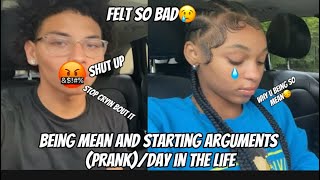 STARTING ARGUMENTSMEAN PRANK ON MY GIRLFRIENDVLOG😱SHE WANTED TO BREAK UP💔 [upl. by Olodort159]