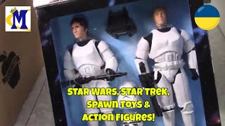 Vintage 1990s Star Wars Star Trek amp Spawn Toys amp Action Figures [upl. by Odla892]