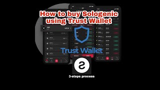 How to get Sologenic token using Trust Wallet [upl. by Paryavi505]