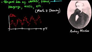 ML 141 Markov models  motivating examples [upl. by Ravert]