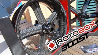 Unboxing ROTOBOX BOOST Carbon Fiber wheels [upl. by Odlavu]