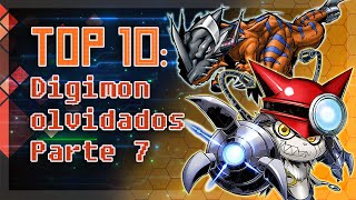 10 DIGIMON OLVIDADOS Y DESAPROVECHADOS de la Franquicia PARTE 7 [upl. by Hameean]