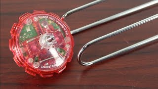 Whirly Wheel Vintage Spinning Top Toy with LEDs [upl. by Runstadler]