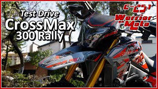 Vento CROSSMAX 300 RALLY  Prueba de manejo  Test Drive  Warrior En Moto 251 [upl. by Nyrek]