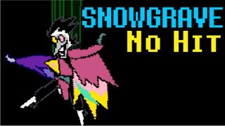 NO HIT Spamton NEO SnowGrave  TRUE Genocide  Deltarune [upl. by Inaluiak]