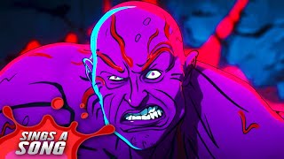 Hulk Hogan Purple Hulk Sings A Song Marvel Studios What If Superhero Parody [upl. by Urial]