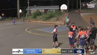 Court 1  Dazzle vs RimRockers LIVE 71123  NCSTV SUMMER CAMP [upl. by Amalee407]