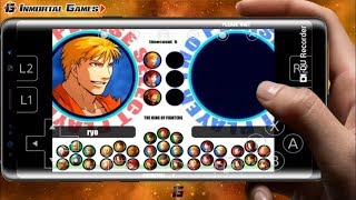 THE KING OF FIGHTERS XI EN ANDROID RETROARCH APK ATOMISWAVE EMULADOR DOWNLOAD AND GAME TEST1 [upl. by Elwood]