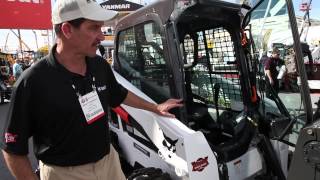 Tier 4 Compliant Bobcat S570 skid steer [upl. by Yroffej]