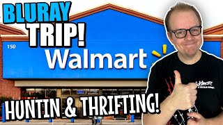 Walmart And Thrifting Trip  New Bluray and 4K Additions [upl. by Cirdec]