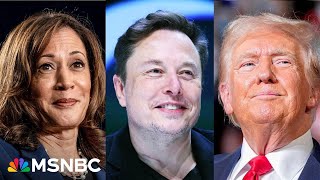 Elon Musk ramps up efforts to tip the election to Trump including misleading PAC website [upl. by Mall215]