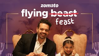 YouTuber ​FlyingBeast320 Gives Daughter Rasbhari A Fine Dining Experience  YouTube Shorts  Zomato [upl. by Downey]