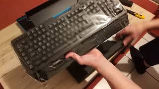 Анбоксинг клавиатуры Logitech G910 Orion Spectrum 12 [upl. by Oinoitna556]