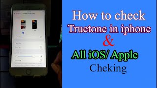 How to Check True Tone Display How to know if your iPhone screen is original  Apple [upl. by Hplodnar]