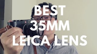 Lens Review Voigtlander Nokton 35mm f12 II For Leica M Mount [upl. by Nylarahs]