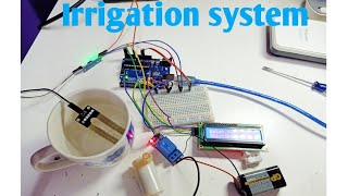 Smart irrigation system with Arduino Uno [upl. by Ahseyk]